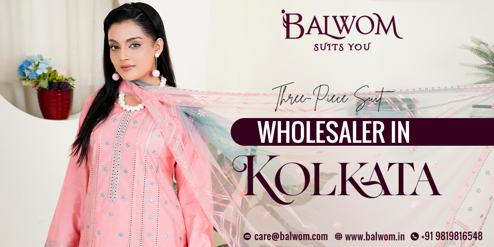Three-Piece Suit Wholesaler in Kolkata