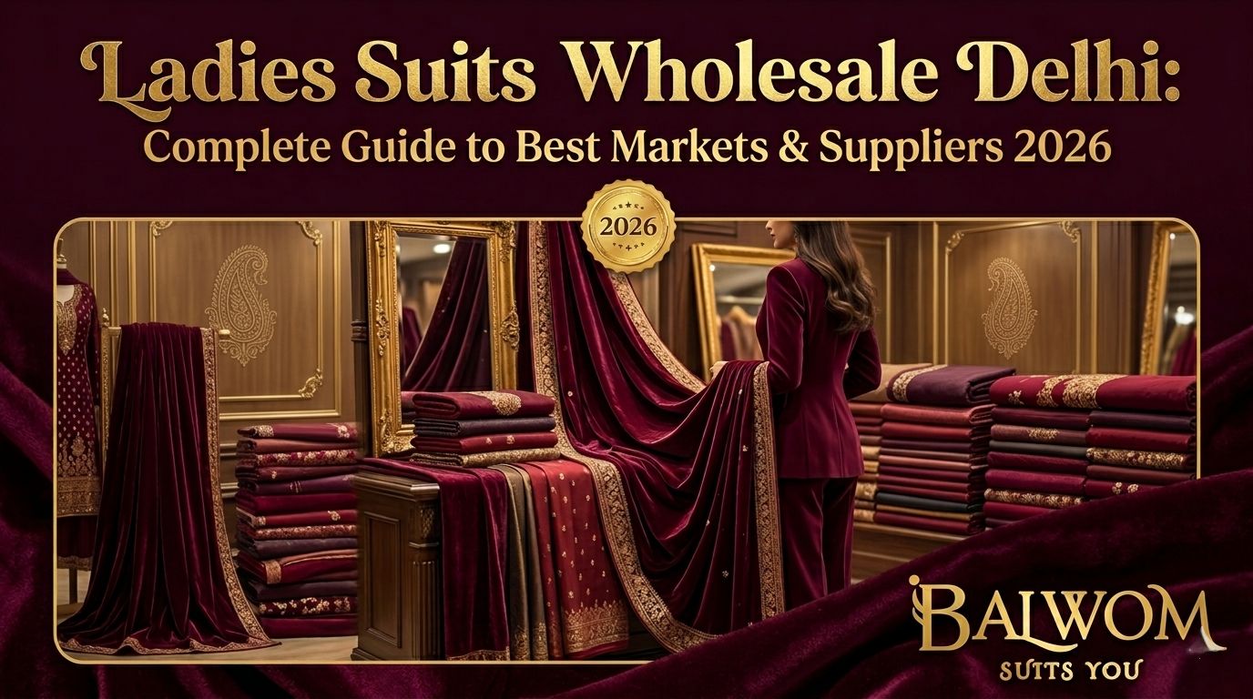 Ladies Suits Wholesale Delhi Complete Guide to Best Markets & Suppliers 2026